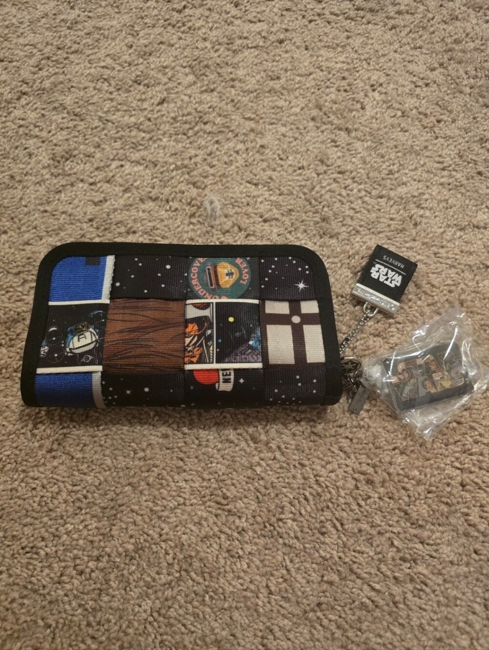 Harvey’s Star Wars Classic Patchwork Seatbelt Wallet